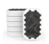 JustBeEasy E1 Automatic Trash Can Refill Rings，Official Self Changing Garbage Bag for E1 Touchless Sensor Smart Trash Can, 6Pack - 150 Count (6 Months Supply)