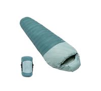 Justcamp Melvin Light Sleeping Bag - Adults/Children (up to 200cm) - 3 Seasons (9-25 °C) - Rectangular Sleeping Bag for Camping, Travelling, Outdoor - Pack size 25x18x18 cm - Weight 935g