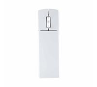 Justdfine Wireless Mouse,Mini Rechargable Travel Mouse,2.4G Ultra Slim Portable Mouse,Small Computer Mouse with Receiver Storage for Laptop/PC/Mac-White