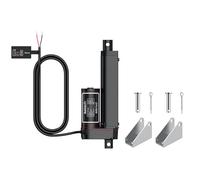 Justech 100mm Linear Actuator Motor 1500N Heavy Duty Linear Actuator DC 12V for Auto Car RV Electric Door Opener Vehicles Vessels Cargo TV Lift Tables Massage Beds Electric Beds Medical Chairs