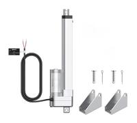 Justech 200mm Linear Actuator Motor Heavy Duty 3000N DC 12V for Auto Car RV Electric Door Opener Vehicles Vessels Cargo TV Lift Tables Massage Beds Electric Beds Medical Chairs Electric Equipment