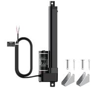 Justech 8inch Heavy Duty Linear Actuator 200mm 3000N 12V IP65 Waterproof
