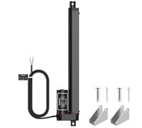 Justech Heavy Duty Linear Actuator Motor 1000N 12in IP65 Waterproof 12V