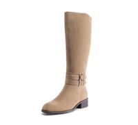 JustFab Noel Flat Boots for Women - Women's Boots, Riding Boots, Knee High Boots for Women, Womens Boots & Booties - Casual Boots for Women