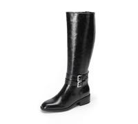 JustFab Noel Flat Boots for Women - Women's Boots, Riding Boots, Knee High Boots for Women, Womens Boots & Booties - Casual Boots for Women