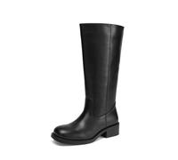 JustFab Noel Flat Boots for Women - Women's Boots, Riding Boots, Knee High Boots for Women, Womens Boots & Booties - Casual Boots for Women