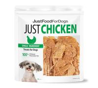 JustFoodForDogs Dog Snack Single Ingredients Chicken Healthy Dog Treats 18oz