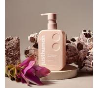 JustHuman - Revitalising Shower Gel with Balm and Holy Basil, pH Balancing, Brightening, Moisturising and Nourishing