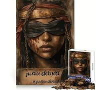Justice Delayed 1000 Adult Pieces Jigsaw Puzzle Enjoyable Game Nice Thick Family Enjoyable Art Piece (38x52cm)