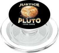 Justice For Pluto Astronomy PopSockets PopGrip for MagSafe