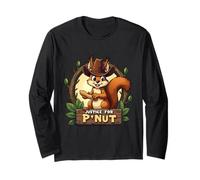 Justice for P'Nut Adorable Cowboy Hat Peanut The Squirrel Long Sleeve T-Shirt