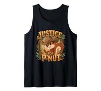 Justice for P'Nut Adorable Cowboy Hat Peanut The Squirrel Tank Top