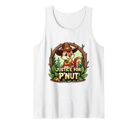Justice for P'Nut Adorable Cowboy Hat Peanut the Squirrel Tank Top