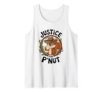 Justice for P'Nut Adorable Cowboy Hat Peanut The Squirrel Tank Top