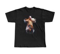 Justice HYPERDRAMA Cross T-Shirt, Black, M
