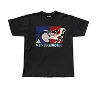 Justice HYPERDRAMA Cross T-Shirt, Black, M