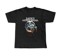Justice HYPERDRAMA Cross T-Shirt, Black, S