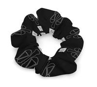Justice Is In The Heart Hair Scrunchies for Women Elastic Hair Bands Soft Hair Ties for Styling Gift Christmas Valentine's Day