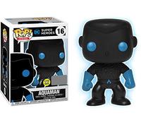 Justice League Aquaman Silhouette GITD Pop Figure - EE Excl