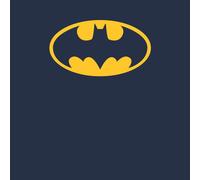 Justice League Batman Logo Women's T-Shirt - Navy - S