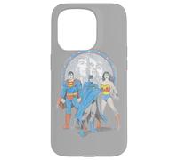 Justice League Batman Superman Wonder Woman Trinity Case for iPhone 15 Pro