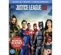 Justice League - [Blu-ray 3D Blu-ray Digital Download] [2017] [DVD]