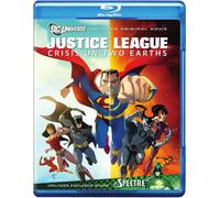 JUSTICE LEAGUE: CRISIS ON TWO EARTHS Blu-ray Region 1 US Import New Sealed