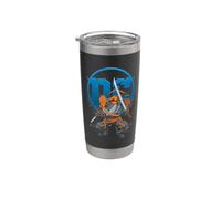 Justice League DC Comic Deathstroke Logo Stainless Steel Insulated Tumbler