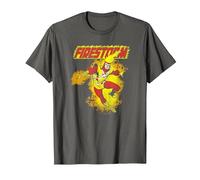 Justice League Firestorm T-Shirt, Men, Asphalt Grey, Small