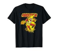 Justice League Firestorm T-Shirt, Men, Black, XX-Large