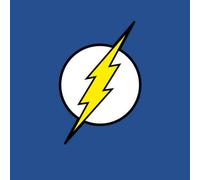 Justice League Flash Logo Men's T-Shirt - Blue - S