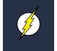 Justice League Flash Logo Women's T-Shirt - Navy - S