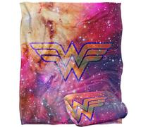 Justice League Galaxy Logo Blanket Multicoloured (One Size)