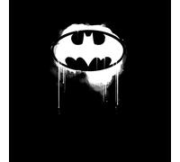 Justice League Graffiti Batman Men's T-Shirt - Black - L