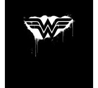 Justice League Graffiti Wonder Woman Sweatshirt - Black - M - Black