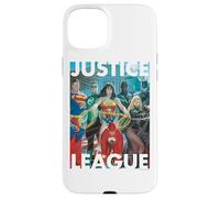 Justice League Hall of Justice Painting Case for iPhone 15 Plus