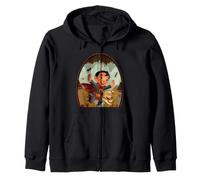 Justice League Halloween Superman Oval Zip Hoodie
