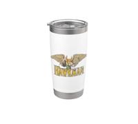 Justice League Hawkman and Logo Stainless Steel Insulated Tumbler