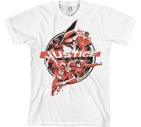 Justice League Heroes T-Shirt White