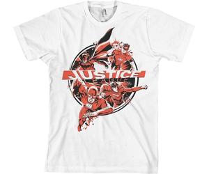 Justice League Heroes T-Shirt White