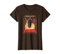 Justice League Heroes United T-Shirt, Women, Brown, Small