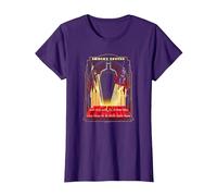 Justice League Heroes United T-Shirt, Women, Purple, 3X-Large