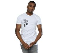 Justice League Icons Cluster T-Shirt DC Comics White XXXL
