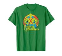 Justice League Martian Manhunter Circle T-Shirt T-Shirt
