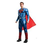 Justice League Mens Deluxe Superman CostumeXL Blue/Red BN5046