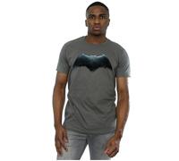 Justice League Movie Batman Emblem T-Shirt DC Comics Charcoal XXL