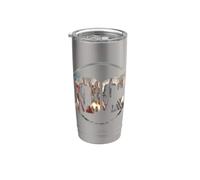 Justice League Movie DC Comics Logo Stainless Steel Insulated Tumbler