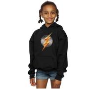 Justice League Movie Flash Emblem Hoodie DC Comics Black 9 Years
