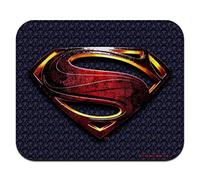 Justice League Movie Superman Logo Low Profile Thin Rubber Mouse Pad Mousepad