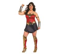 Justice League Movie Wonder Woman Deluxe Plus Size Costume